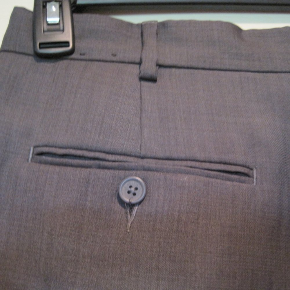 jf j.ferrar gray dress pants size 32W/30L - Picture 6 of 14